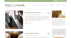 Desktop Screenshot of firsttimefoods.com